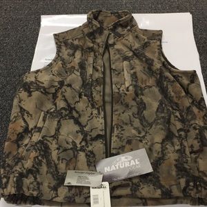 Natural gear fleece vest Clearance